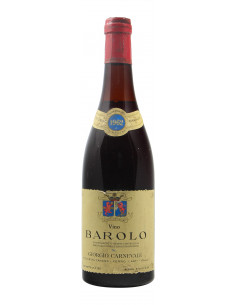 
                                                            BAROLO 1962 GIORGIO CARNEVALE Grandi Bottiglie
                            