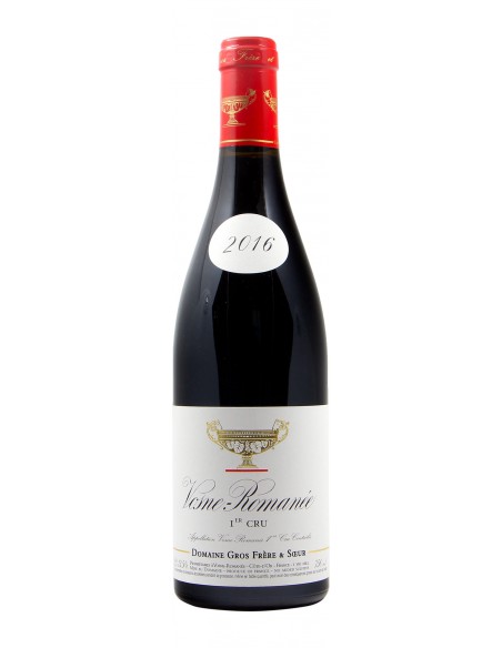 VOSNE ROMANEE 1ER CRU 2016 GROS FRERE ET SOEUR GRANDI BOTTIGLIE