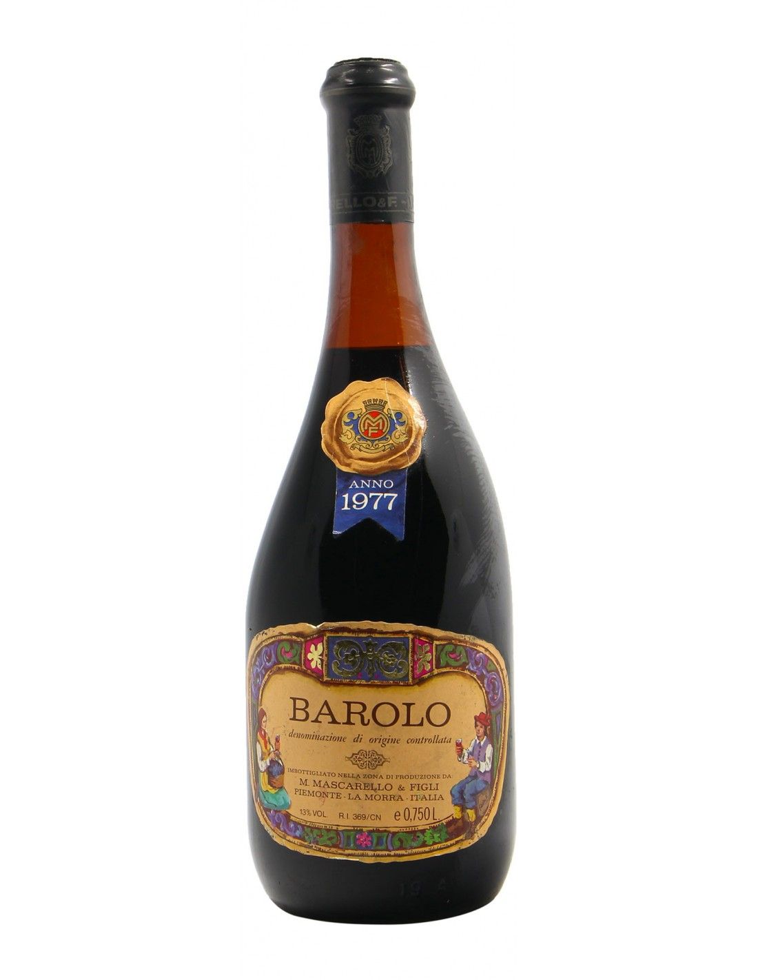 BAROLO 1977 M. MASCARELLO E FIGLI Grandi Bottiglie