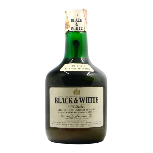 BLACK AND WHITE SPECIAL BLEND OF BUCHANAN'S OLD SCOTCH WHISKY 2L NV JAMES BUCHANAN Grandi Bottiglie