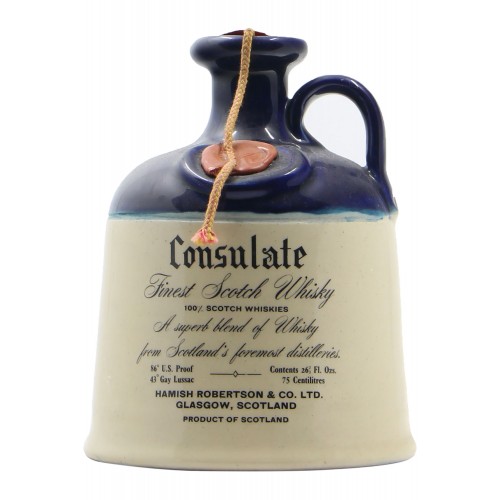 CONSULATE FINEST SCOTCH WHISKY 21 YEARS OLD 75CL NV ROBERTSON'S Grandi Bottiglie