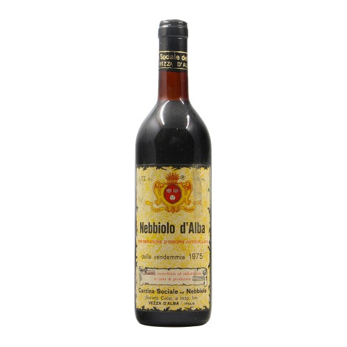NEBBIOLO D'ALBA 1975 CANTINA SOCIALE DEL NEBBIOLO Grandi Bottiglie