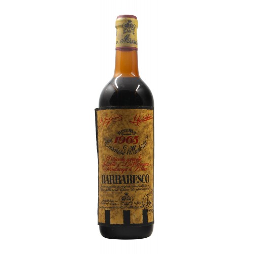 BARBARESCO RISERVA SPECIALE 1965 VILLADORIA Grandi Bottiglie