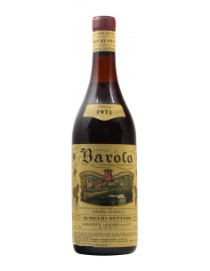BAROLO 1971 AURELIO SETTIMO Grandi Bottiglie