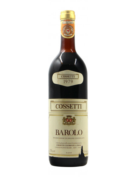 BAROLO 1979 COSSETTI CLEMENTE