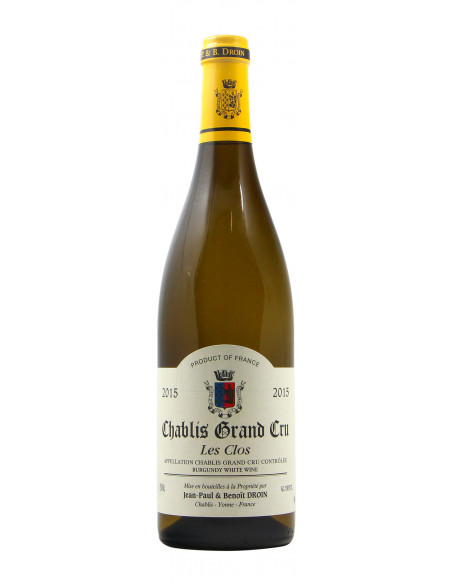 CHABLIS GRAND CRU LES CLOS (2015)