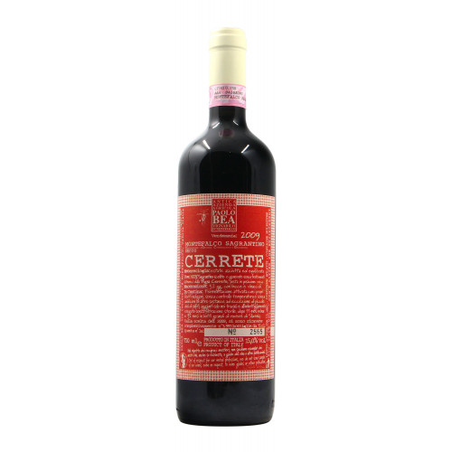 SAGRANTINO DI MONTEFALCO VIGNA CERRETE (2009)