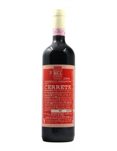 SAGRANTINO DI MONTEFALCO VIGNA CERRETE (2009)
