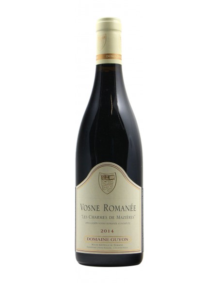 Vosne Romanee Charmes De Mazieres 2014 GUYON GRANDI BOTTIGLIE