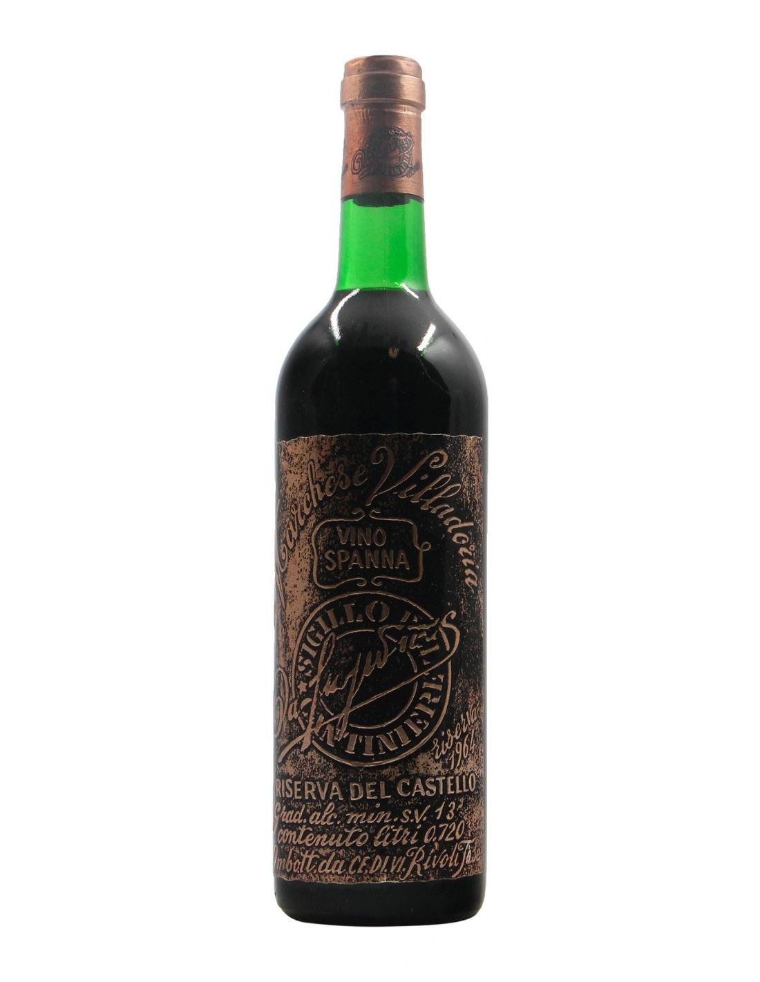 SPANNA RISERVA DEL CASTELLO 1964 VILLADORIA Grandi Bottiglie