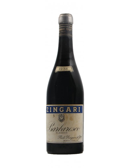 BARBARESCO 1958 PAOLO ZINGARI GRANDI BOTTIGLIE