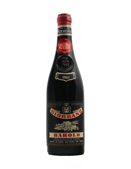 giordano BAROLO RISERVA (1961)
