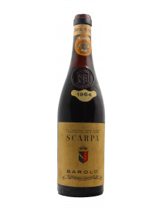 BAROLO RISERVA SPECIALE LOW LEVEL 1964 SCARPA Grandi Bottiglie