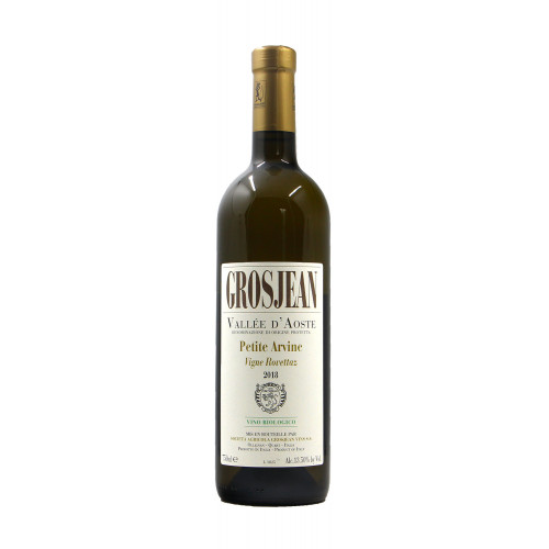 vino naturale Grosjean PETITE ARVINE VIGNE ROVETTAZ (2018)