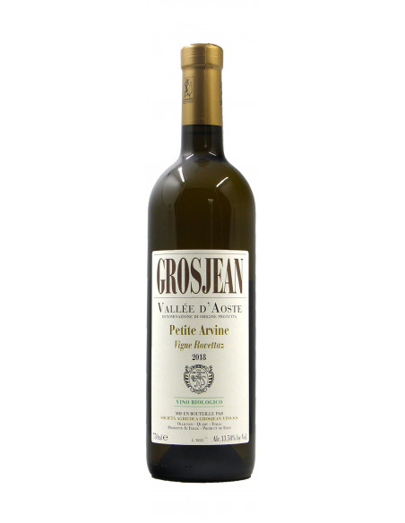 vino naturale Grosjean PETITE ARVINE VIGNE ROVETTAZ (2018)