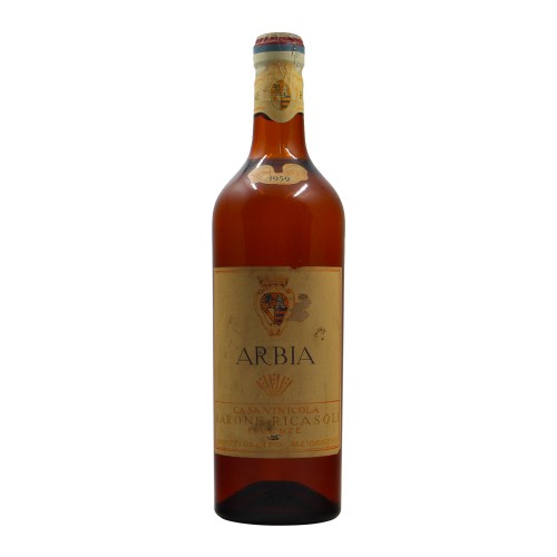 VINO BIANCO SECCO ARBIA 1959 BARONE RICASOLI Grandi Bottiglie