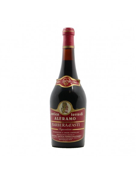 BARBERA D'ASTI SUPERIORE 1978 ANTICA TERRA D'ALERAMO Grandi Bottiglie