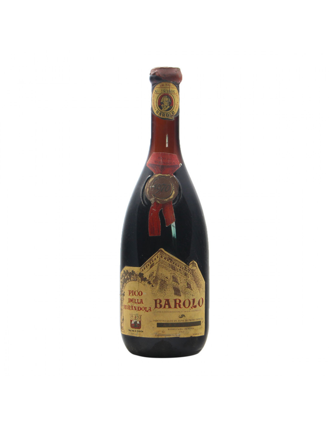 BAROLO 1970 PICO DELLA MIRANDOLA Grandi Bottiglie