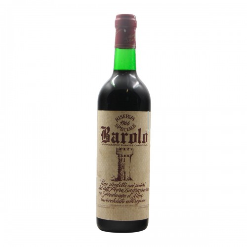 BAROLO RISERVA SPECIALE 1966 CANTINE LANZAVECCHIA Grandi Bottiglie