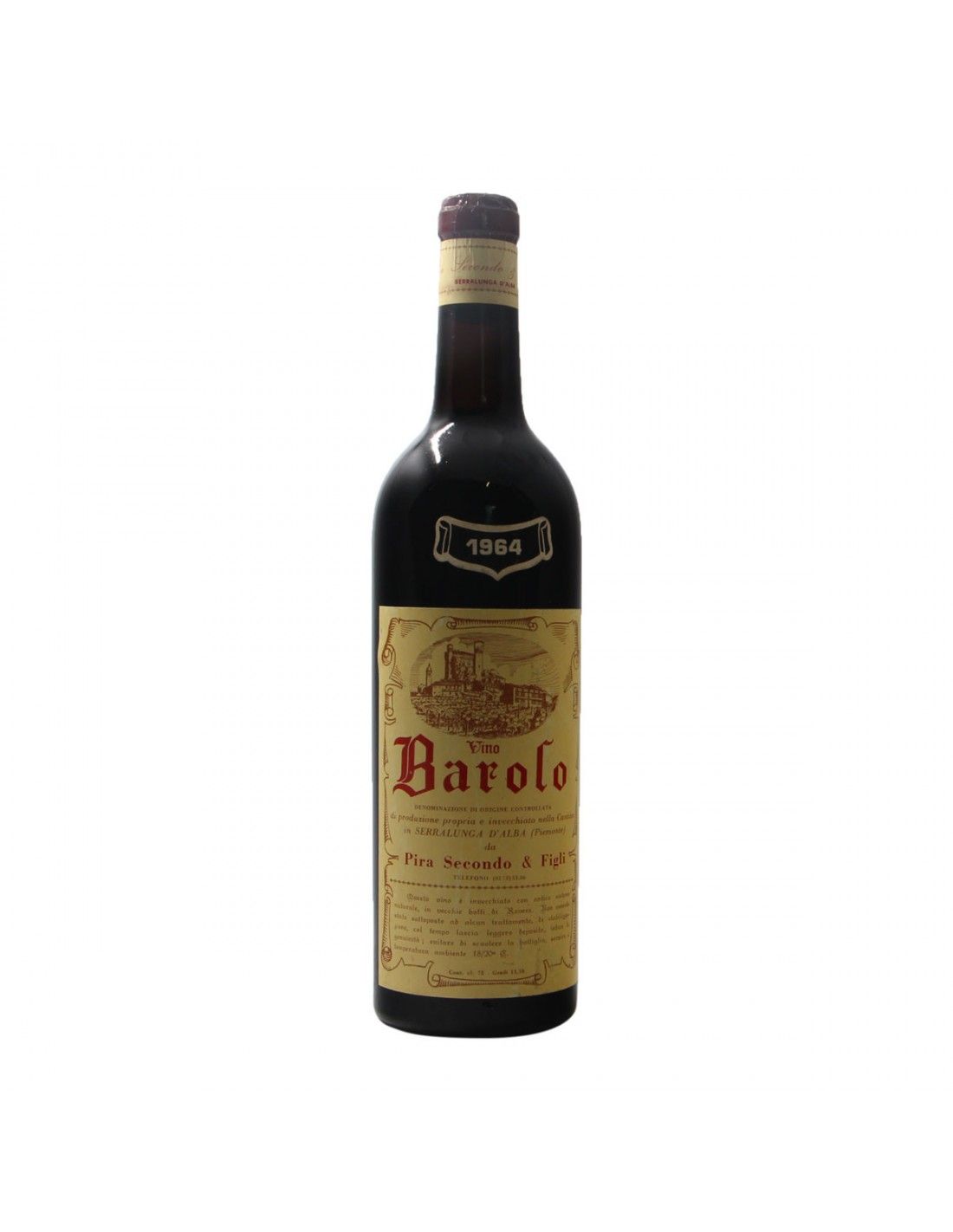 BAROLO 1964 PIRA SECONDO Grandi Bottiglie