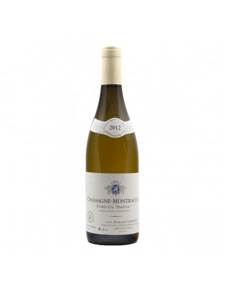 CHASSAGNE MONTRACHET 1ER CRU BOUDRIOTTE 2012 JEAN CLAUDE RAMONET Grandi Bottiglie