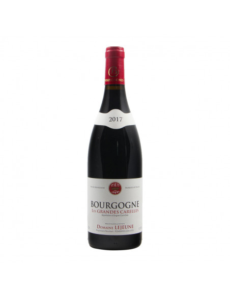Domaine Lejeune Bourgogne Rouge Les Grandes Carelles 2017 Grandi Bottiglie