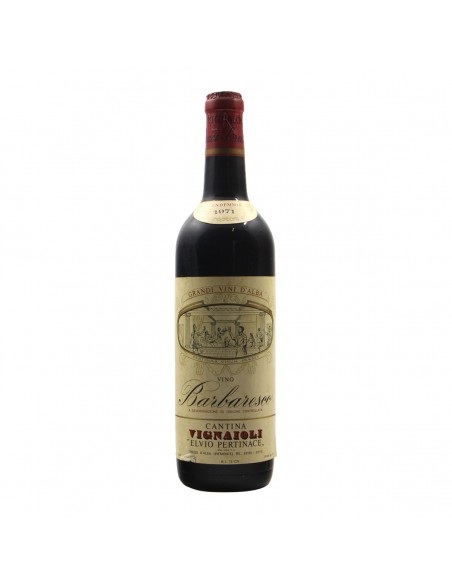 BARBARESCO 1971 CANTINA VIGNAIOLI ELVIO PERTINACE GRANDI
