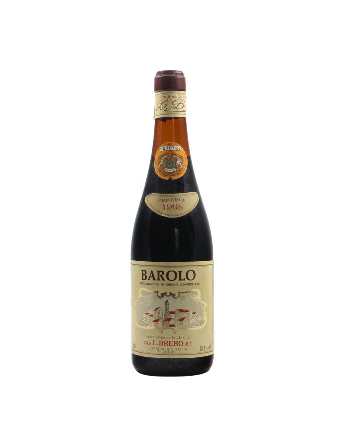 BAROLO 1968 BRERO Grandi Bottiglie