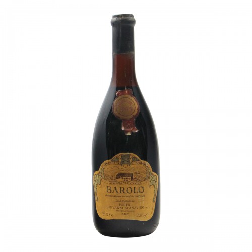 BAROLO 1979 SCANAVINO Grandi Bottiglie