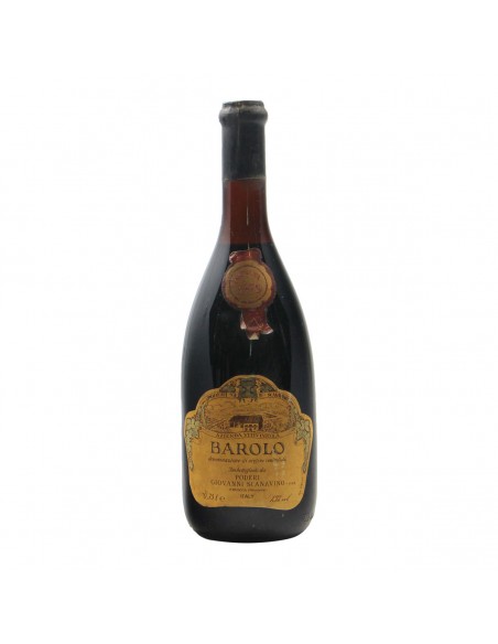 BAROLO 1979 SCANAVINO GRANDI BOTTIGLIE