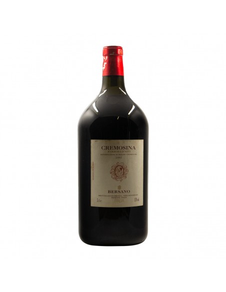 BARBERA D'ASTI CREMOSINA DOUBLE MAGNUM 3,78L 1997 BERSANO Grandi Bottiglie