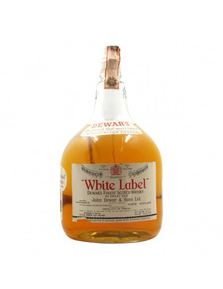 DEWAR' S FINE SCOTCH WHISKY WHITE LABEL 200 CL 43 VOL NV JOHN DEWAR E SONS Grandi Bottiglie