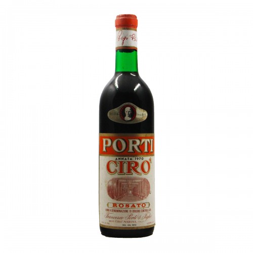 CIRO ROSATO 1970 FRANCESCO PORTI Grandi Bottiglie
