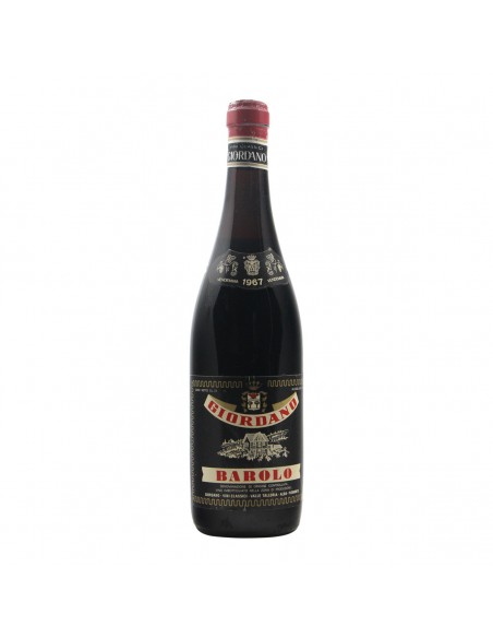 BAROLO LOW LEVEL 1967 GIORDANO Grandi Bottiglie