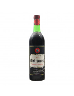 
                                                            GATTINARA 1967 CALDI Grandi Bottiglie
                            