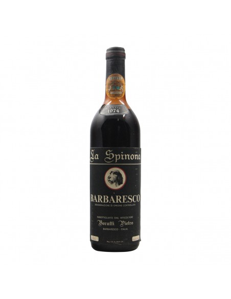 BARBARESCO LA SPINONA 1974 BERUTTI Grandi Bottiglie