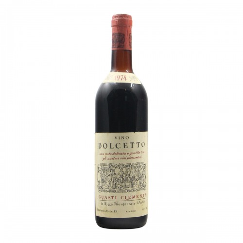 DOLCETTO 1974 CLEMENTE GUASTI Grandi Bottiglie