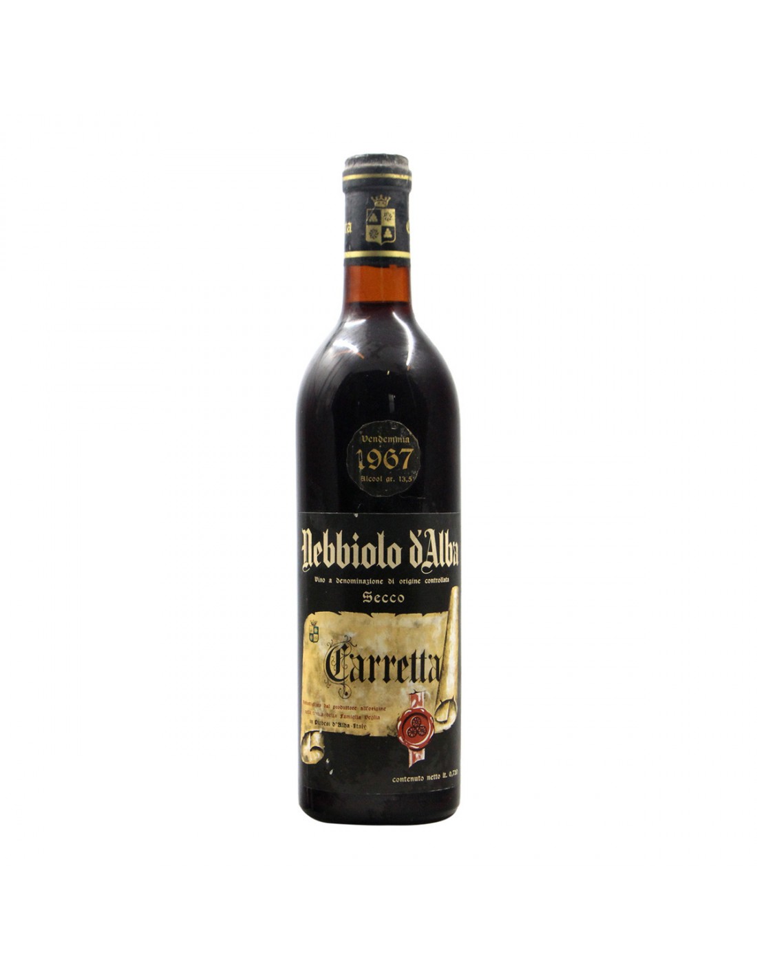 NEBBIOLO D'ALBA 1967 TENUTA CARRETTA Grandi Bottiglie