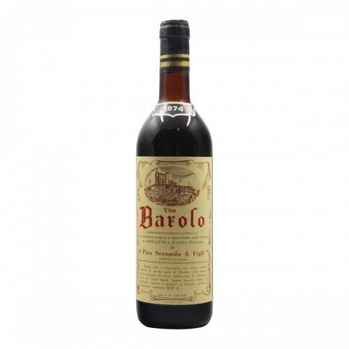 BAROLO 1974 PIRA SECONDO Grandi Bottiglie