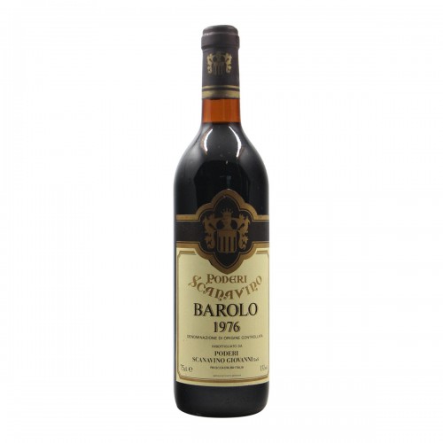 BAROLO 1976 SCANAVINO Grandi Bottiglie