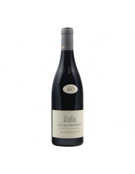 LES QUARTERONS ST NICOLAS DE BOURGUEIL ROUGE 2017 AMIRAULT