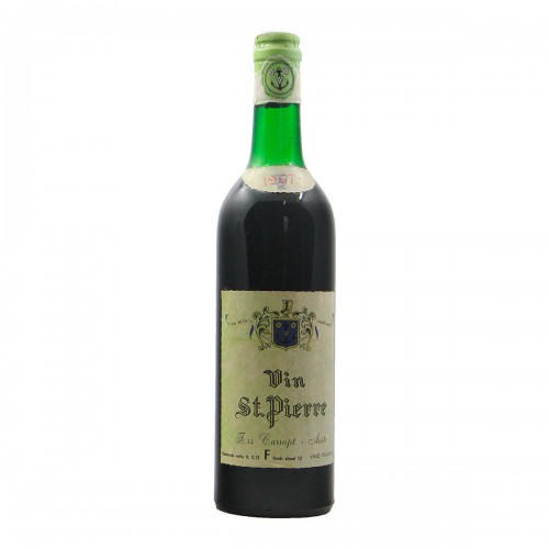 VIN ST. PIERRE 1967 CARRUPT Grandi Bottiglie