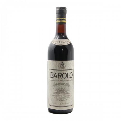 BAROLO RISERVA SPECIALE 1967 SAN MARTINO Grandi Bottiglie