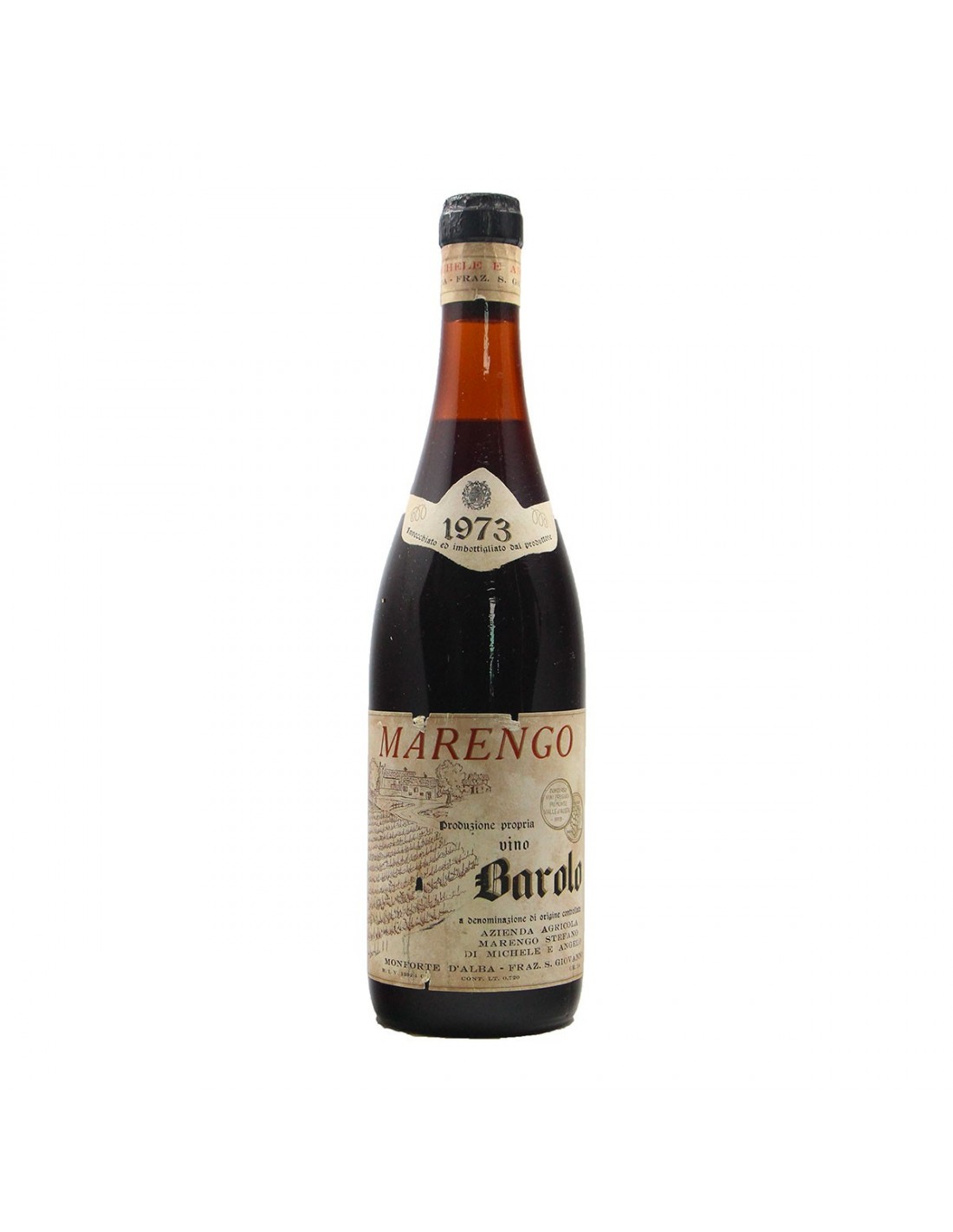 BAROLO 1973 MARENGO STEFANO Grandi Bottiglie