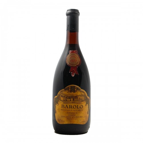 BAROLO 1977 SCANAVINO Grandi Bottiglie