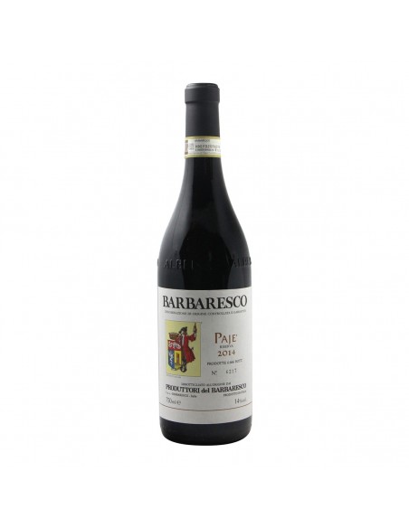 BARBARESCO PAJE' RISERVA 2014 PRODUTTORI DEL BARBARESCO Grandi Bottiglie