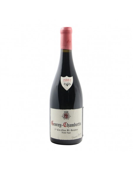GEVREY CHAMBERTIN 1ER CRU CLOS ST JACQUES 2007 DOMAINE FOURRIER