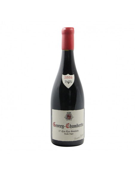 GEVREY CHAMBERTIN 1ER CRU LES GOULOTS 2006 DOMAINE FOURRIER