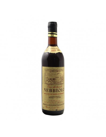 NEBBIOLO 1979 ROCCA ALFONSO GRANDI BOTTIGLIE