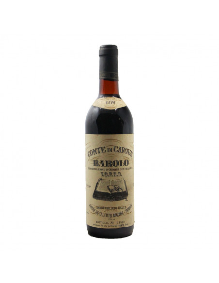 BAROLO 1978 CANTINA CONTE DI CAVOUR